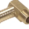 Winkel-Gewindetülle M 14x1,5 (konisch)-13 (1/2")mm, Messing