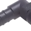 Winkel-Gewindetülle R 3/8"-6 (1/4")mm, PA 6