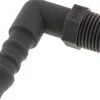 Winkel-Gewindetülle R 1/8"-6 (1/4")mm, PA 6