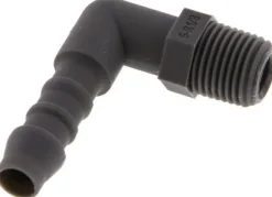 Winkel-Gewindetülle R 1/8"-6 (1/4")mm, PA 6