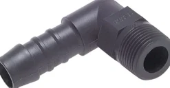 Winkel-Gewindetülle R 1/4"-10mm, PA 6