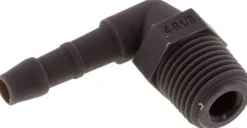 Winkel-Gewindetülle R 1/8"-4mm, PA 6