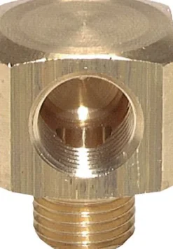 90°-Winkel G 1/4"(IG)-G 1/4"(AG), Messing
