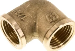 90°-Winkel G 1/2" (IG), Messing