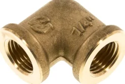 90°-Winkel G 1/4" (IG), Messing
