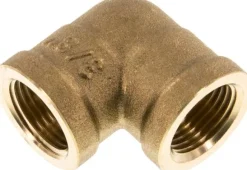 90°-Winkel G 3/8" (IG), Messing
