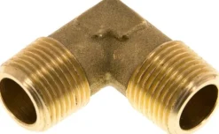 90°-Winkel R 3/8" (AG), Messing