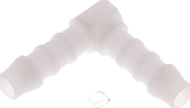 Winkel-Schlauchverbinder 6 (1/4")mm, POM