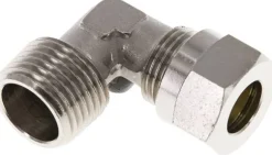 Winkel-Schneidringverschraub. R 1/2"-12 L (M18x1,5), Messing vernickelt