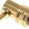 Winkel-Schnellkupplung (NW7,2) 6 (1/4") mm Schlauch, Messing