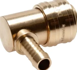 Winkel-Schnellkupplung (NW7,2) 13 (1/2") mm Schlauch, Messing