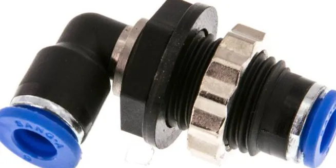 Winkel-Schott-Steckanschluss 6mm, IQS-Standard