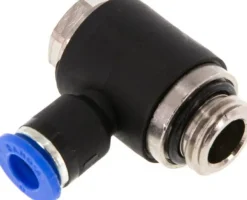 Winkel-Steckanschluss G 1/4"-6mm, IQS-Standard, während der Montage positionierbar