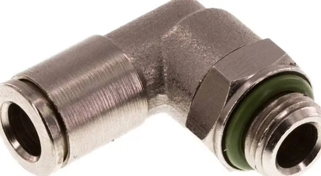 Winkel-Steckanschluss G 1/8"-6mm, IQS-MSV (Hochtemperatur), Dichtung FKM
