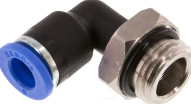 Winkel-Steckanschluss G 1/4"-6mm, IQS-Standard, GL