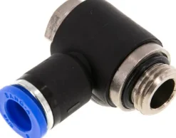 Winkel-Steckanschluss G 1/4"-8mm, IQS-Standard, während der Montage positionierbar