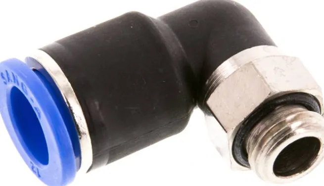Winkel-Steckanschluss G 1/4"-12mm, IQS-Standard