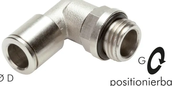 Winkel-Steckanschluss G 3/8"-12mm, IQS-MSV (Standard)