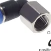 Winkel-Steckanschluss, Inneng. G 1/4"-8mm, IQS-Standard