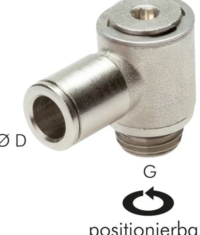 Winkel-Steckanschluss, I-Skt. G 1/8"-8mm, IQS-MSV (Standard)