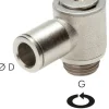 Winkel-Steckanschluss, I-Skt. G 1/8"-6mm, IQS-MSV (Standard)
