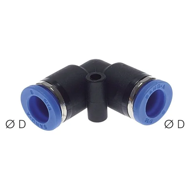 Winkel-Steckanschluss 8mm, IQS-Standard