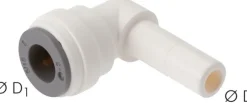 Winkel-Steckanschluss 10mm Stecknippel, IQS-LE (EPDM-Dichtung)