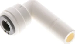 Winkel-Steckanschluss 3/8" (9,52 mm) Stecknippel-1/4" (6,35 mm) Schlauch, IQS-LE