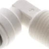 Winkel-Steckanschluss NPT 1/4"-1/4" (6,35 mm), IQS-LE (EPDM-Dichtung)