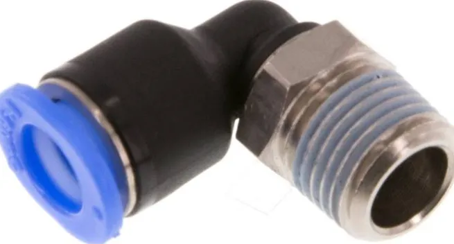 Winkel-Steckanschluss R 1/8"-6mm, IQS-Mini