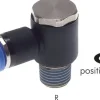 Winkel-Steckanschluss R 1/8"-8mm, IQS-Standard, während der Montage positionierbar