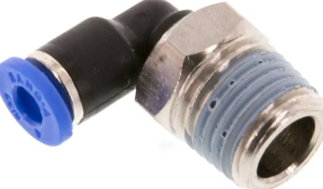 Winkel-Steckanschluss R 1/4"-4mm, IQS-Standard