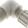 Winkel-Verschraubung G 3/8"-8x6mm, Polypropylen