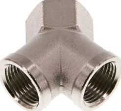 Y-Stück G 3/8" (IG), Messing vernickelt