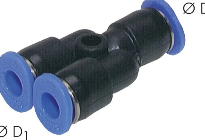 Y-Steckanschluss 4mm-4mm, IQS-Mini