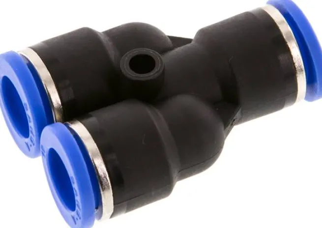 Y-Steckanschluss 10mm-10mm, IQS-Standard