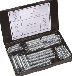 Zugfeder-Sortiment, 147 Stück, Ø 5 - 19 mm