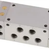 Zweihand-Sicherheitsblock G 1/4", 5/2-Wege (Selbsthalte-Anschluss (Y))