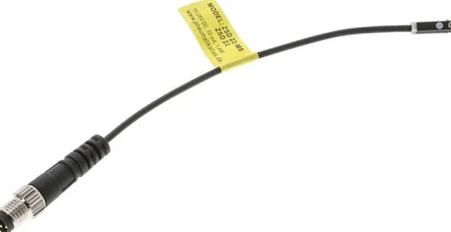 Zylinderschalter, 2-Leiter Solid-State Sensor, rote LED Typ ZSD 22-M8